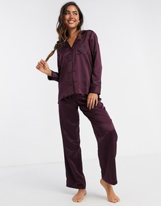 Пижама винного цвета LAUREN by Ralph Lauren-Фиолетовый