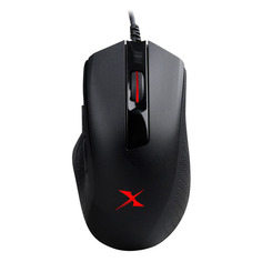 Мышь A4TECH Bloody X5 Max, игровая, оптическая, проводная, USB, черный