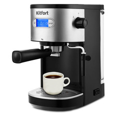 Кофеварка KitFort КТ-740, эспрессо, черный