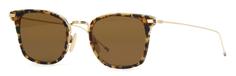 Солнцезащитные очки Thom Browne TBS 905-49-02 Tokyo Tortoise-White Gold w/Dark Brown-AR