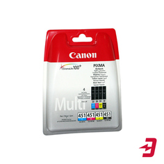 Картридж Canon CLI-451 C/M/Y/BK 4 шт (6524B004)