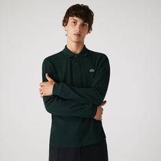 Мужское поло Lacoste L.12.21 Classic Fit с длинным рукавом