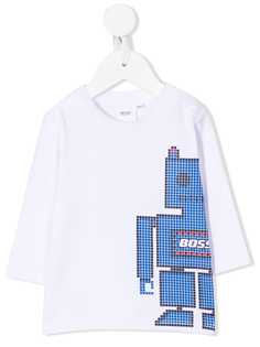 BOSS Kidswear футболка с принтом
