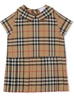 Burberry Kids платье в клетку