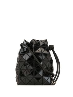Bao Bao Issey Miyake сумка с геометричным узором и кулиской