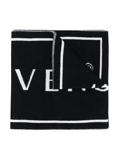 Young Versace шарф с бахромой