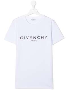 Givenchy Kids футболка с логотипом