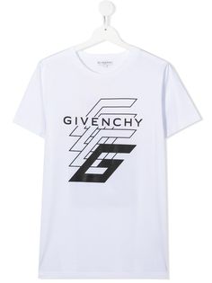 Givenchy Kids футболка с логотипом