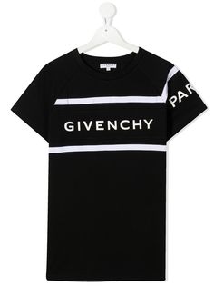 Givenchy Kids футболка с короткими рукавами и логотипом