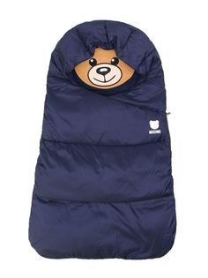 Moschino Kids спальный мешок с логотипом Teddy Bear