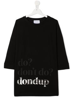 Dondup Kids футболка с графичным принтом