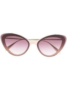 Alexander McQueen Eyewear солнцезащитные очки в оправе кошачий глаз с градиентными линзами