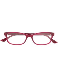 Gucci Eyewear очки в прямоугольной оправе