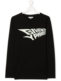 Givenchy Kids футболка с логотипом