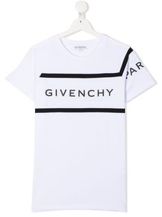 Givenchy Kids футболка с логотипом