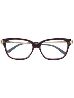 Cartier Eyewear очки Panthère в прямоугольной оправе