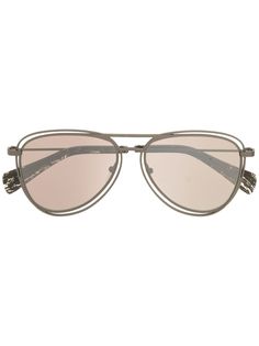 Yohji Yamamoto солнцезащитные очки-авиаторы