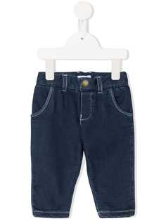 Chloé Kids джинсы с вышитым логотипом