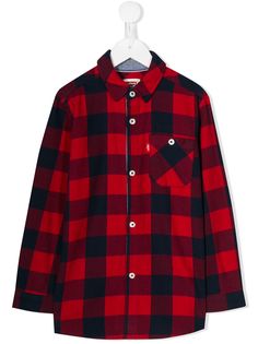 Levis Kids рубашка в клетку