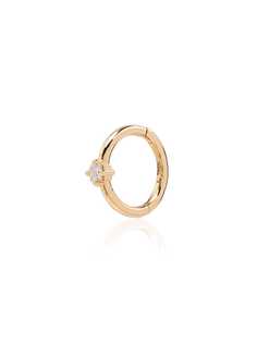 Lizzie Mandler Fine Jewelry серьга-кольцо из желтого золота с бриллиантом