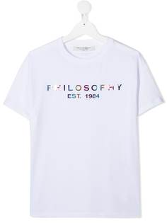 Philosophy Di Lorenzo Serafini Kids футболка с логотипом