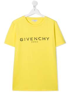 Givenchy Kids футболка с логотипом