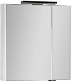 Зеркальный шкаф 80x85 см белый Aquanet Орлеан 00183077
