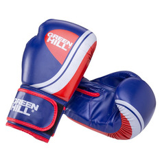 Перчатки для единоборств и бокса Перчатки боксерские Green Hill BGK-2266 10oz синий (УТ-00015987)