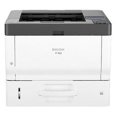 Принтер светодиодный Ricoh P 502 черно-белый, цвет: серый [418495]