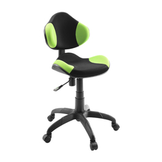 Кресло компьютерное Dikline Лоджи сетка зеленая/черная