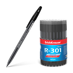 Ручка шариковая Erich Krause R-301 Original Stick черный