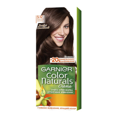 Стойкая крем-краска Garnier Color Naturals с 3 маслами 5.12 Ледяной светлый шатен (C6411700)