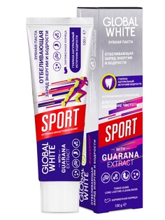 Зубная паста Global White Sport с заряженной корицей 100гр 4605370020441
