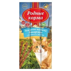 Лакомство для кошек Родные Корма колбаски кролик 3 шт