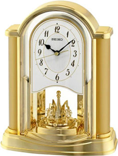 Настольные часы Seiko Clock QXN228GT. Коллекция Настольные часы