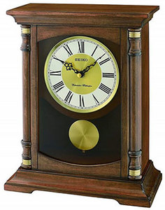 Настольные часы Seiko Clock QXQ034BN. Коллекция Настольные часы