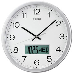 Настенные часы Seiko Clock QXL007SN. Коллекция Настенные часы