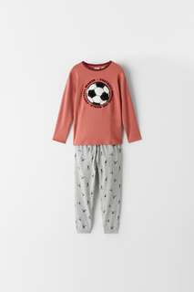 Пижама с принтом «мяч» Zara