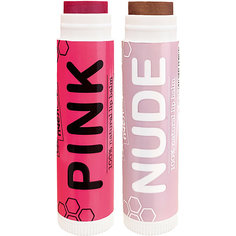 Бальзам для губ Сделано пчелой, с пчелиным воском Pink & Nude, 8,5 г