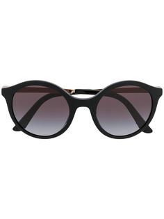 Dolce & Gabbana Eyewear овальные солнцезащитные очки с затемненными линзами
