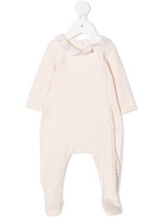 Chloé Kids пижама с оборками на воротнике