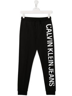 Calvin Klein Kids спортивные брюки с логотипом