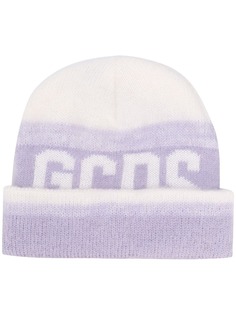 Gcds шапка бини вязки интарсия с логотипом