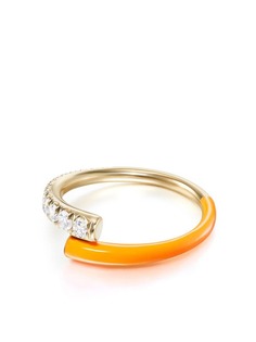 Melissa Kaye золотое кольцо Lola с бриллиантами