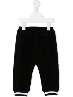 Balmain Kids спортивные брюки с контрастными манжетами