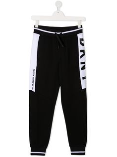 Dkny Kids спортивные брюки с логотипом