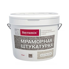Штукатурка мраморная Bayramix Magnolia White K 15 кг