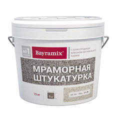 Штукатурка мраморная Bayramix Royal White N 15 кг