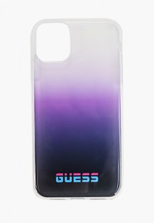 Чехол для iPhone Guess 11, California Hard PC/TPU Gradient Pink