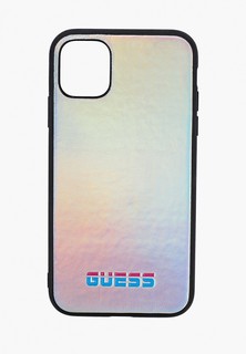 Чехол для iPhone Guess 11, Iridescent Hard PU Silver